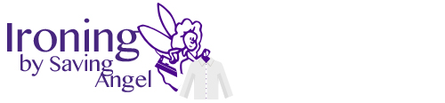 Ironing by Saving Angel Logo