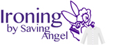 Ironing by Saving Angel Logo